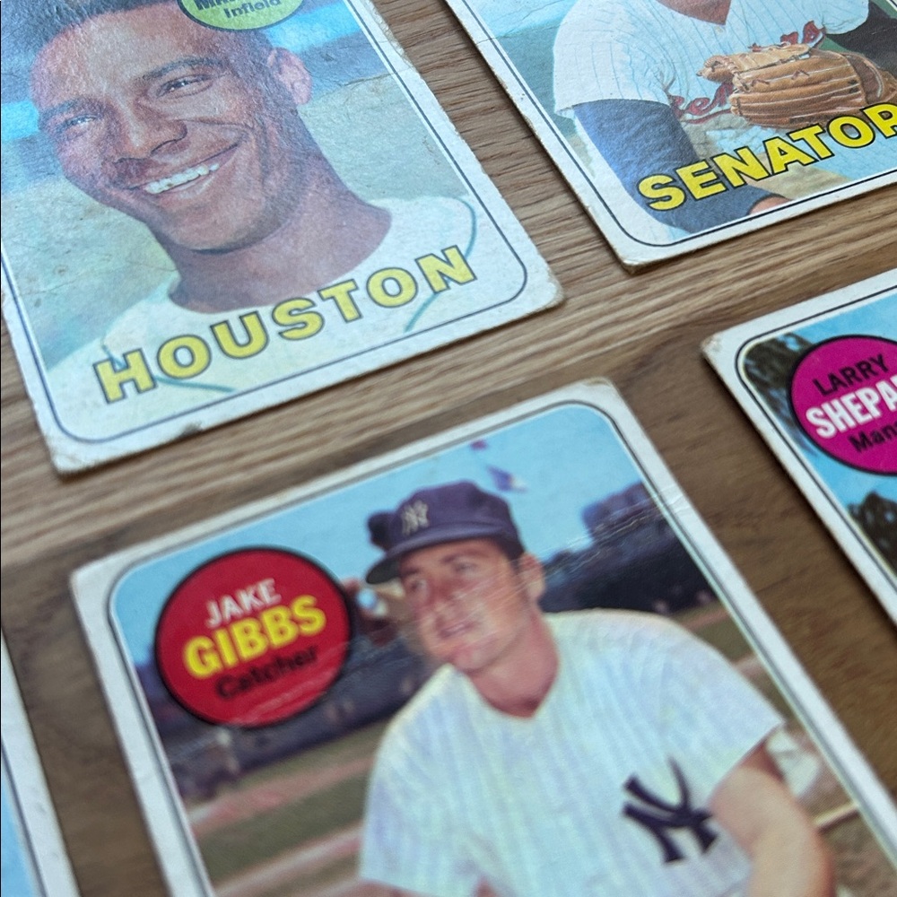 Vintage 1969 Topps Baseball Trading Cards Collection - Picture 7 of 8